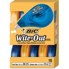 Wite-Out BICWOTAP10WHI Correction Tape