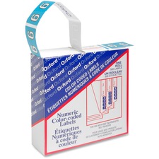 Pendaflex PFX06636 Color Coded Label