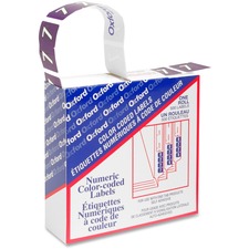 Pendaflex PFX06637 Color Coded Label