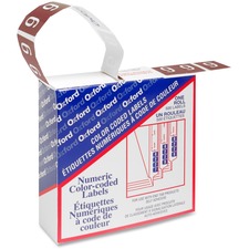 Pendaflex PFX06639 Color Coded Label