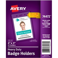 Avery AVE74472 Badge Holder