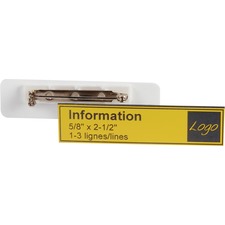 Derome ADKEP02R Name Badge