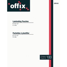 Offix NVX579110 Laminating Pouch